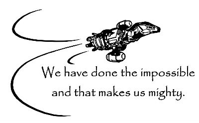 We have done the impossible...